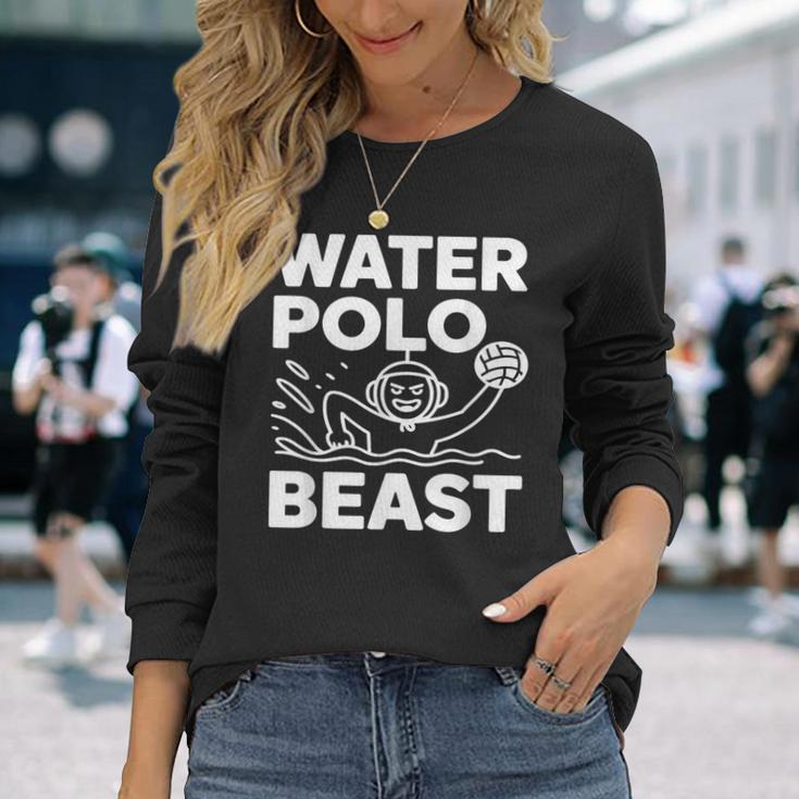 For Water Polo Beasts 長袖Tシャツ 彼女への贈り物