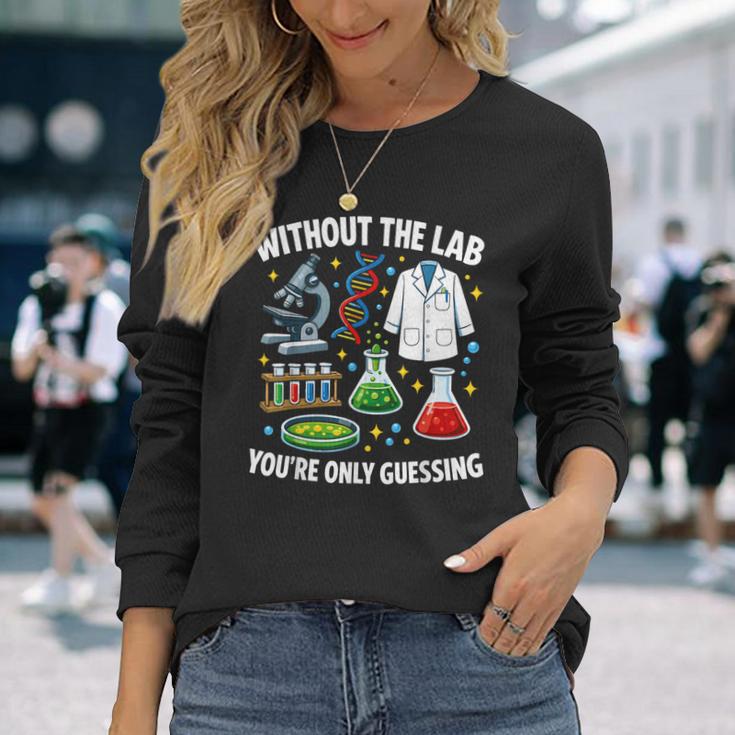 Laboratory Lab Technician Lab Week 2026 Long Sleeve T-Shirt Gifts for Her