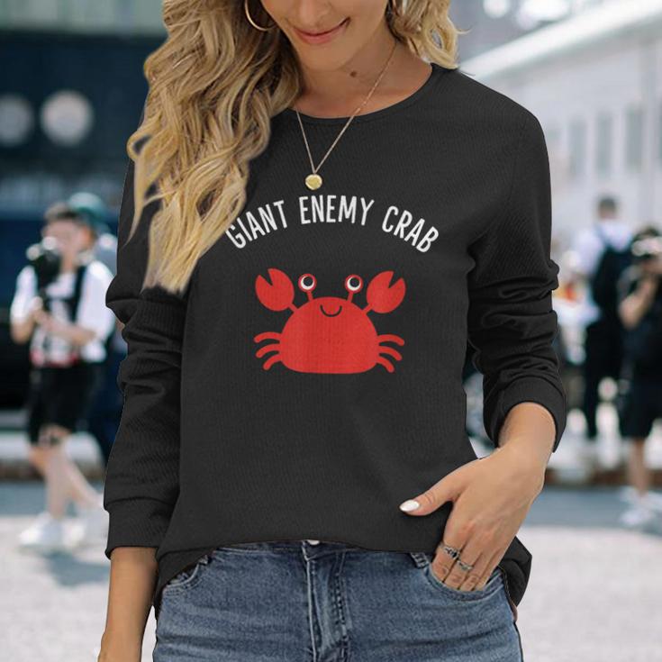 Giant Enemy Crab 長袖Tシャツ 彼女への贈り物