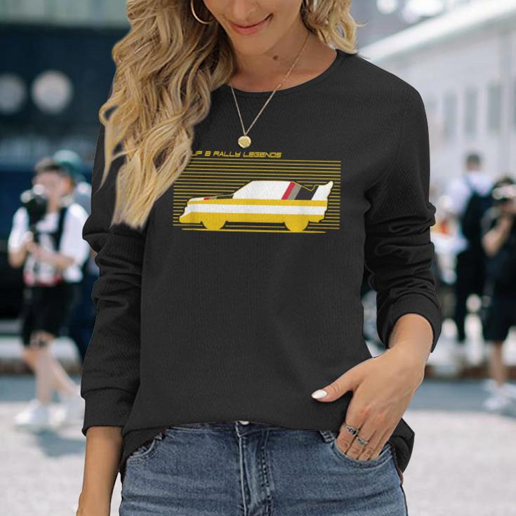 Group B ラリー レジェンド クラシック ラリー カー デザイン ヴィンテージ ラリー 長袖Tシャツ 彼女への贈り物