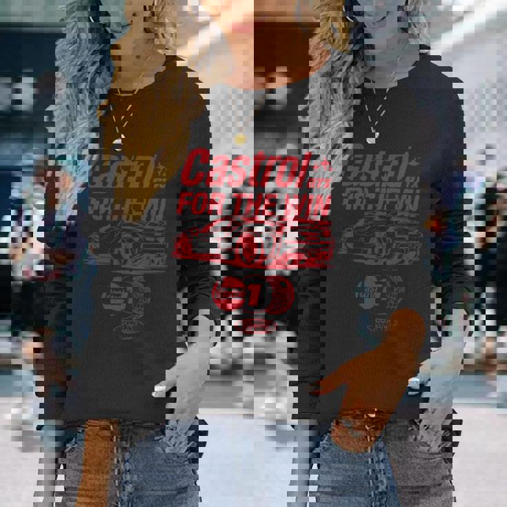 Gtx レーシングカー イラスト For The Win Papl3556 長袖tシャツ 長袖Tシャツ 彼女への贈り物