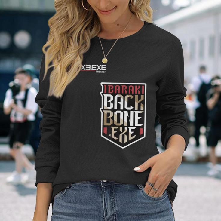 Ibaraki BackboneExe_17_中田憲一郎 長袖Tシャツ 彼女への贈り物