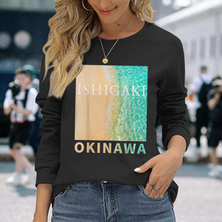 Ishigaki-Island Okinawa 長袖Tシャツ 彼女への贈り物