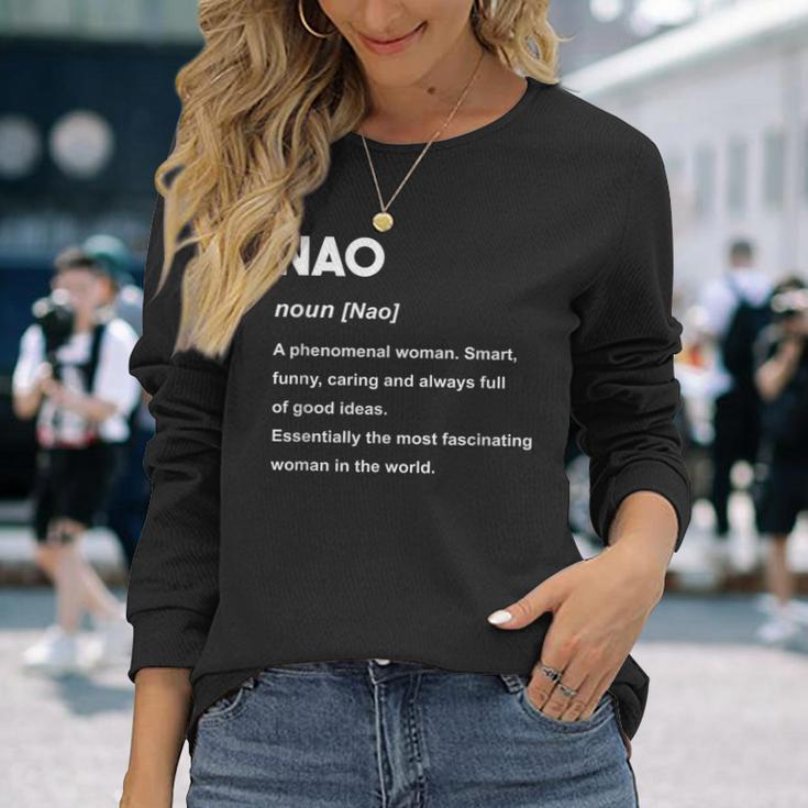 Nao 奈央 長袖Tシャツ 彼女への贈り物