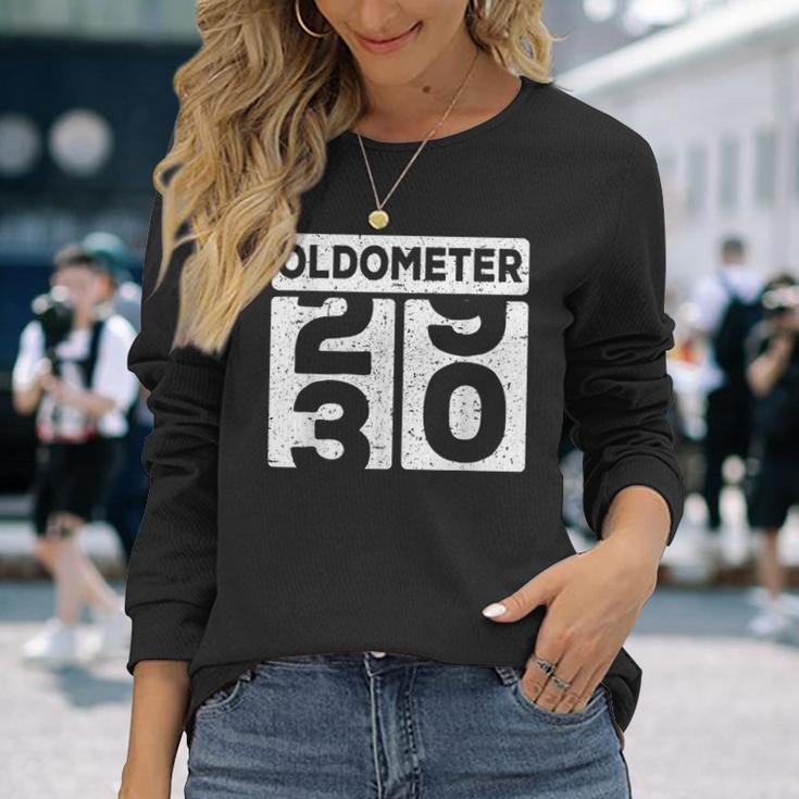 Oldometer 29-30 長袖Tシャツ 彼女への贈り物