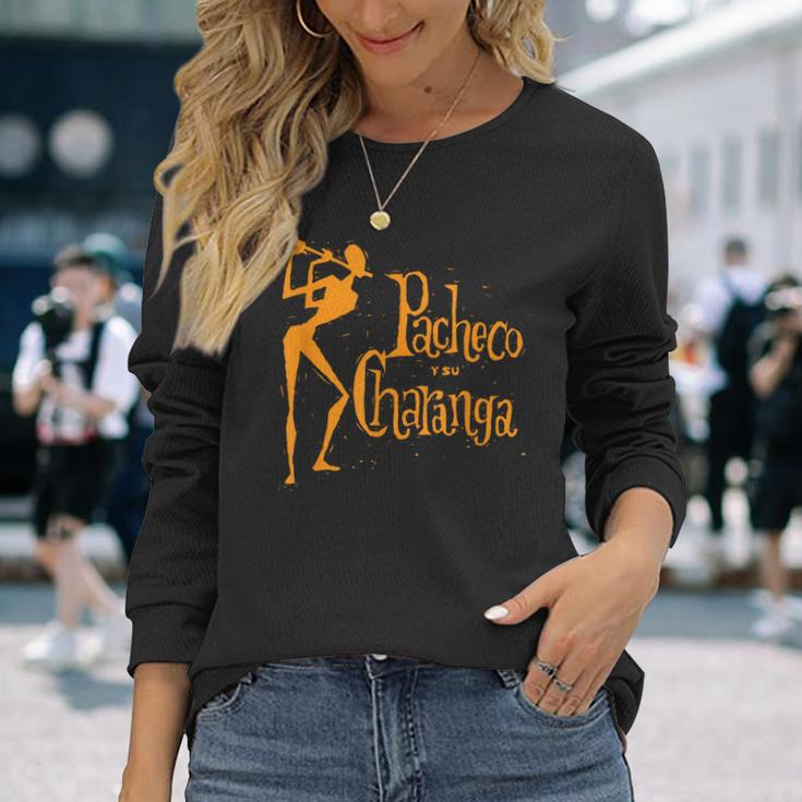 Pacheco Yu Charanga ラテン音楽 サルサ レトロ ヴィンテージ 長袖Tシャツ 彼女への贈り物