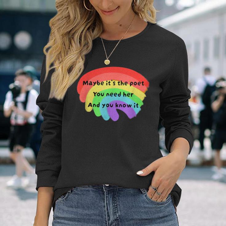 The Poet 長袖Tシャツ 彼女への贈り物