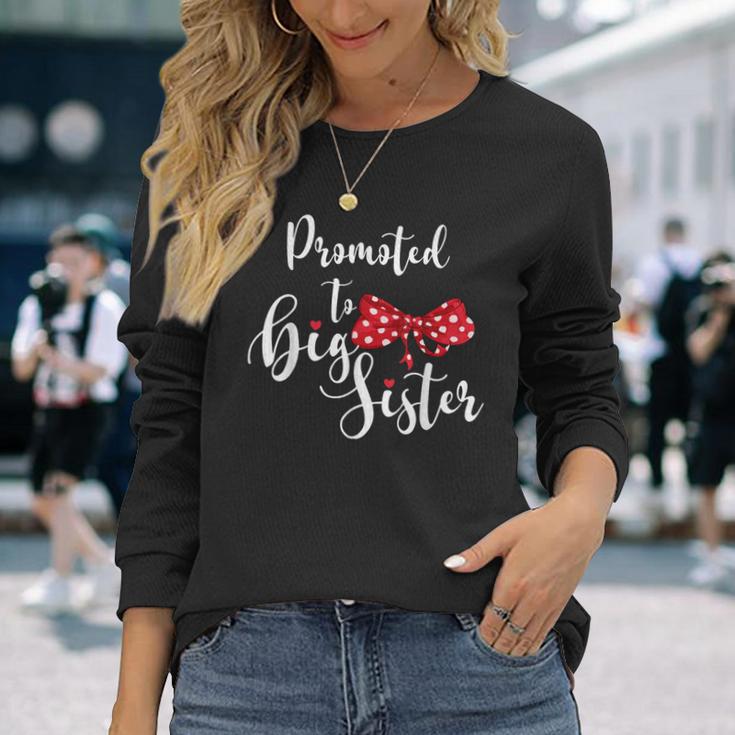 Promoted To Bigister 長袖Tシャツ 彼女への贈り物