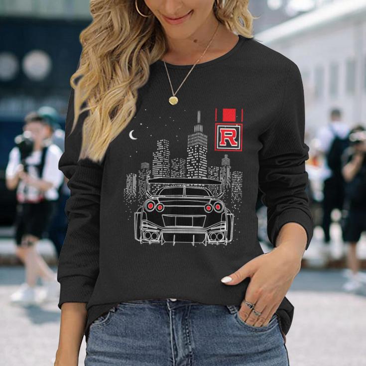 Rhw Citytreet Racing Iconicportcar Gt R 35 Jdm ミームコイン 長袖Tシャツ 彼女への贈り物
