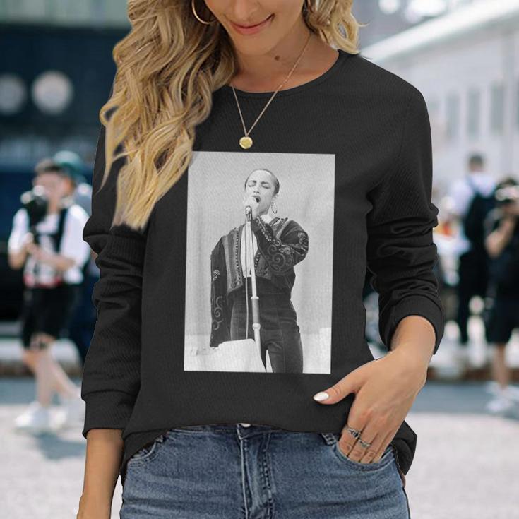 Sadeing Live Aid Your Love Is King London 1985 長袖Tシャツ 彼女への贈り物