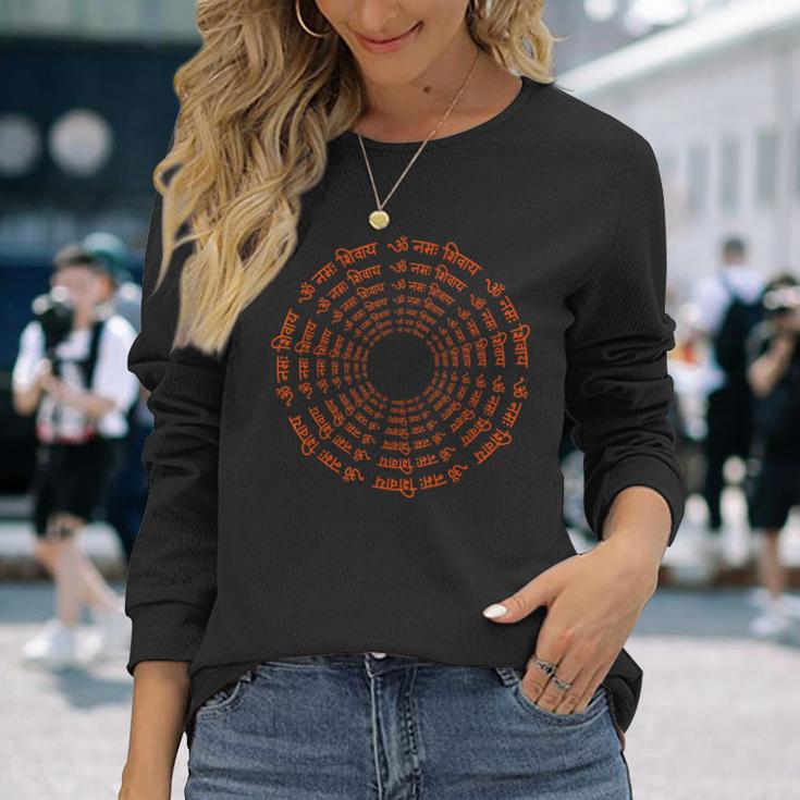 Shivahankar Mahahivratri Om Namahahivaya Hindu 長袖Tシャツ 彼女への贈り物