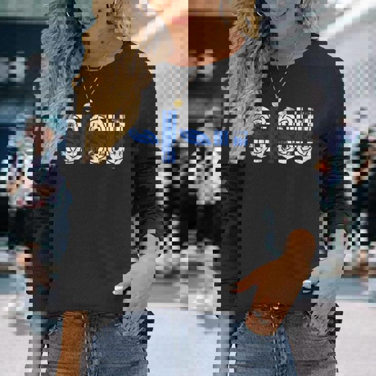 Sisu ノベルティtシャツ フィンランド国旗 スオミ旗 長袖Tシャツ 彼女への贈り物