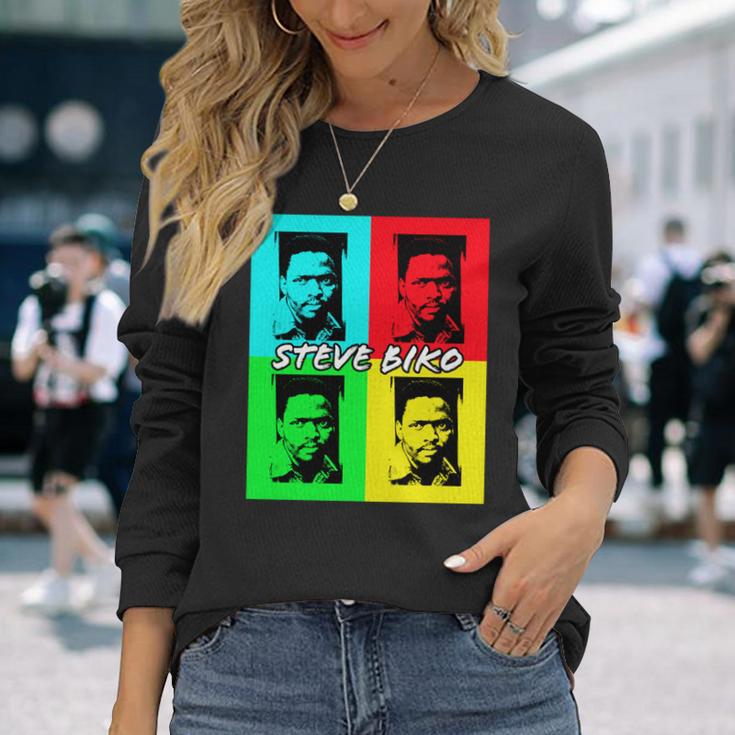 Steve Biko 長袖tシャツ 長袖Tシャツ 彼女への贈り物