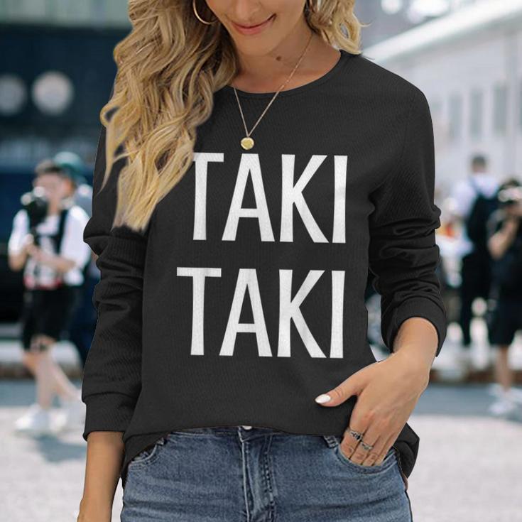Taki Rumba レディース メンズ ギフト 長袖Tシャツ 彼女への贈り物