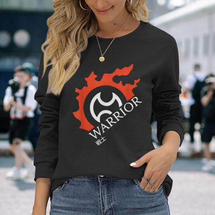 Warrior For Warriors Of Light & Darkness 長袖Tシャツ 彼女への贈り物