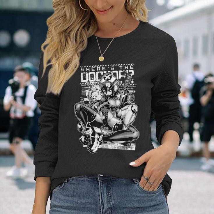 Where’S The Doctor 長袖Tシャツ 彼女への贈り物