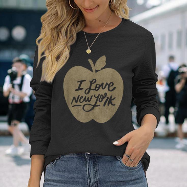 アイラブニューヨーク お土産 ニューヨーク 長袖Tシャツ 彼女への贈り物