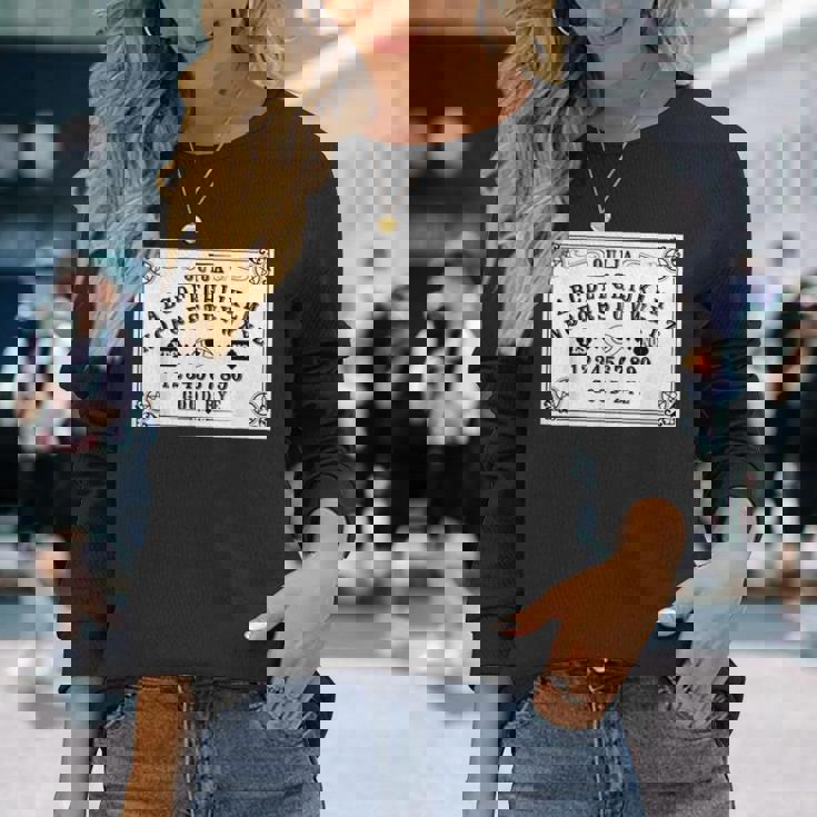 ウイジャボード ハロー超常現象捜査官 ゴシック・ウイジャ・ペイガン 長袖Tシャツ 彼女への贈り物