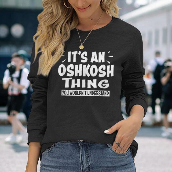 オシュコシュ旅行好きにはわからないこと 長袖Tシャツ 彼女への贈り物