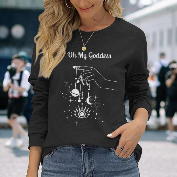 オー・マイ・ゴッデス 長袖Tシャツ 彼女への贈り物