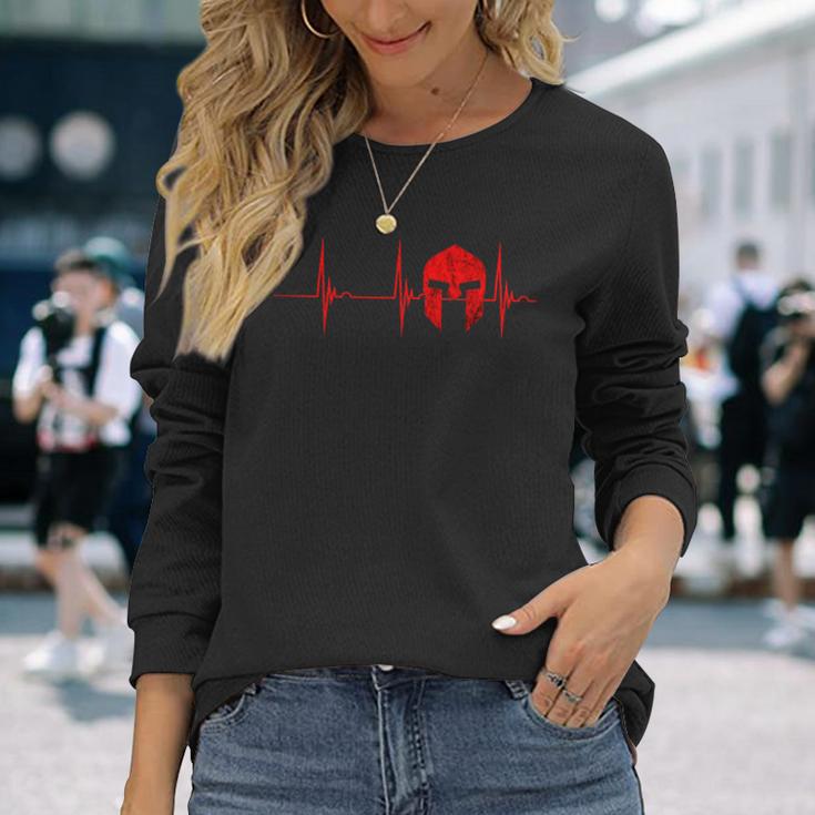 グラディエーター スパルタノ ハートビート インパルス スパルタ 長袖Tシャツ 彼女への贈り物
