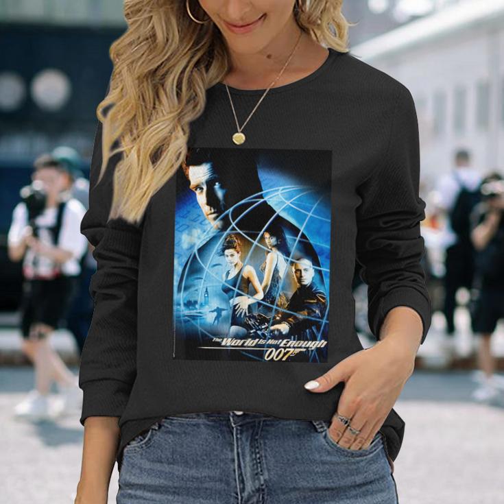 ジェームズ・ボンド 007 The World Is Not Enough 長袖Tシャツ 彼女への贈り物