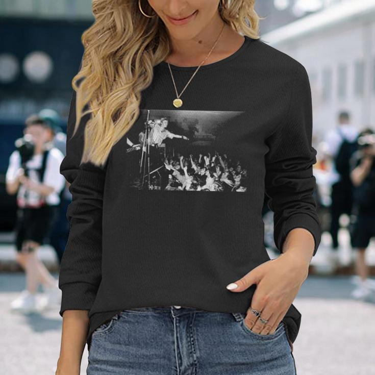 ジョニー・ロットンワークスザ・クラウド・セックス・ピストルズ・ホーランド 1977 長袖Tシャツ 彼女への贈り物
