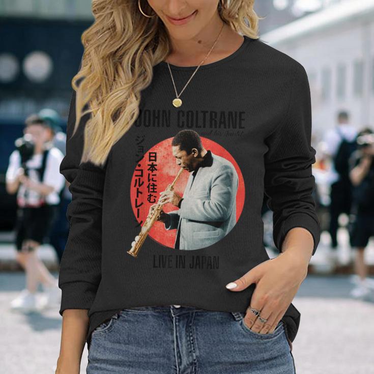 ジョン・コルトレーン ライヴ・イン・ジャパン 長袖Tシャツ 彼女への贈り物