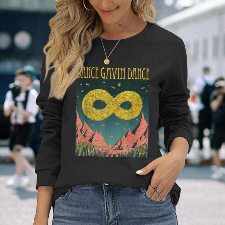ダンス・ギャビン・ダンス-マザーシップ-ダンス・ギャビン・ダンス・マーチ 長袖Tシャツ 彼女への贈り物