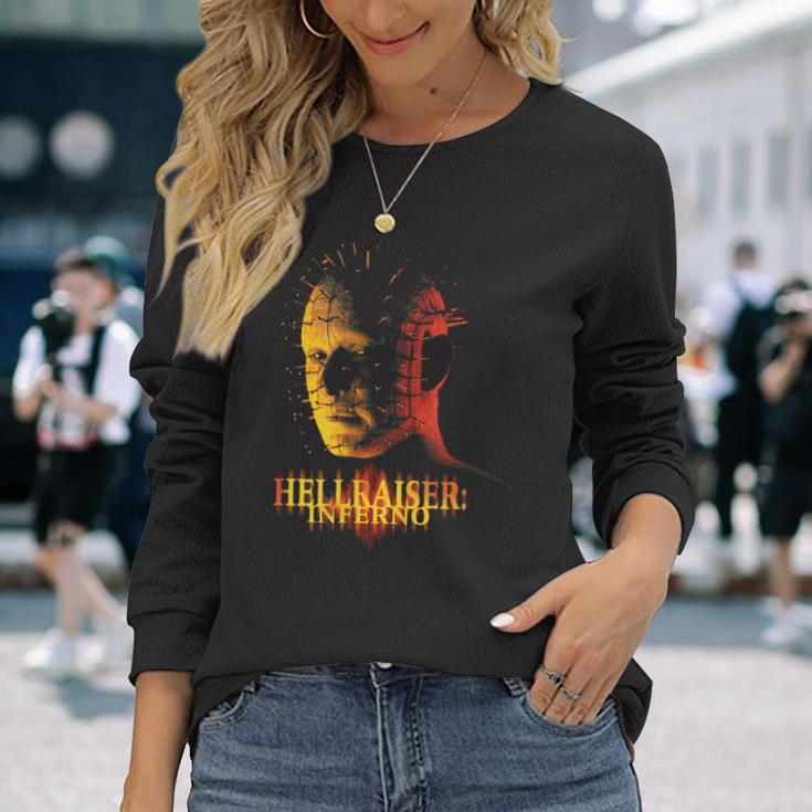 ヘルレイザー 映画 インフェルノ ポートレート パズル ホラー Papl14564 長袖Tシャツ 彼女への贈り物