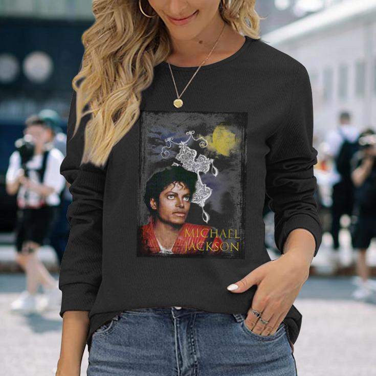 マイケルジャクソン 066 Thriller 長袖Tシャツ 彼女への贈り物
