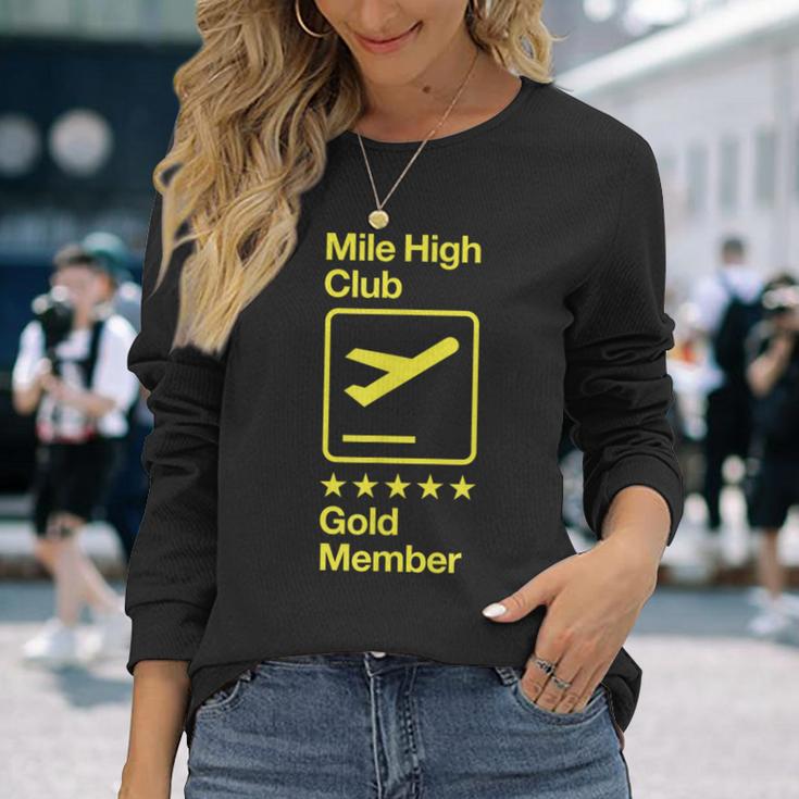 マイルハイクラブ ゴールドメンバー 長袖Tシャツ 彼女への贈り物