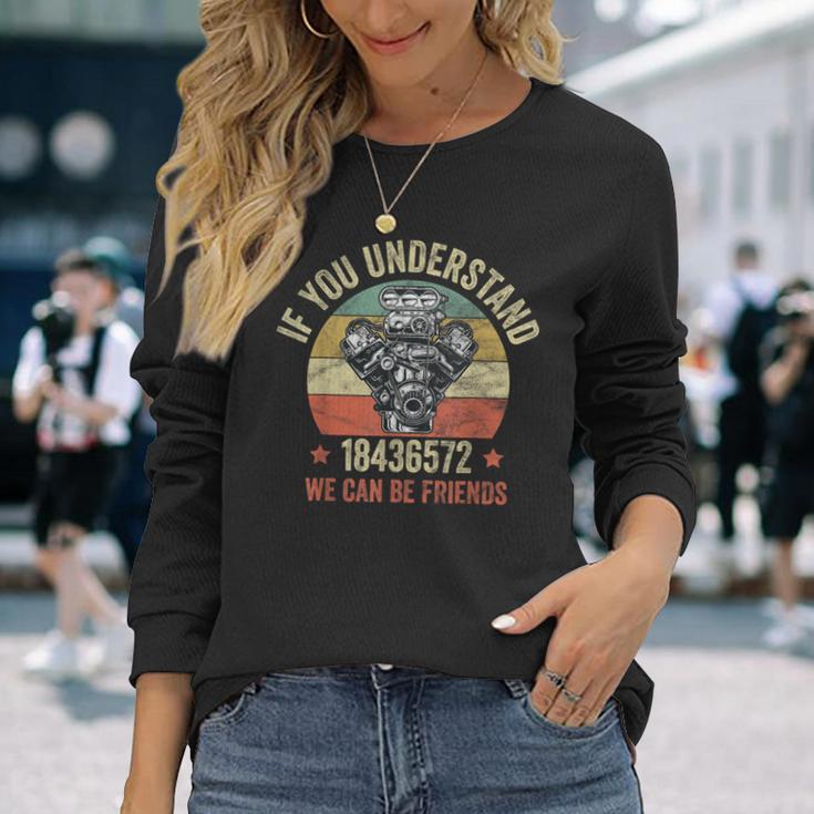 メカニックカー メカニック 184365728 機械エンジニア 長袖Tシャツ 彼女への贈り物
