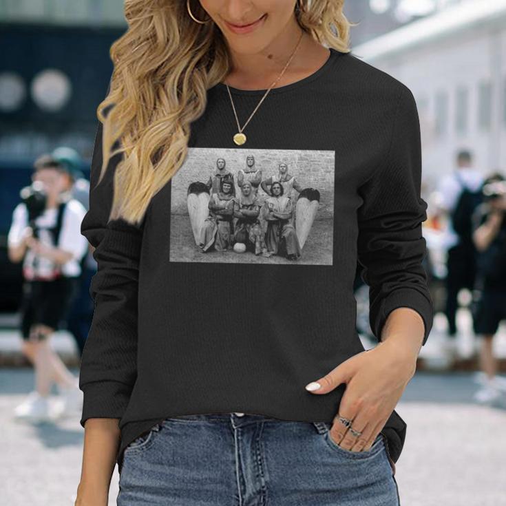 モンティ・パイソン ジョン・クリーズ フットボール・ナイツ 長袖Tシャツ 彼女への贈り物