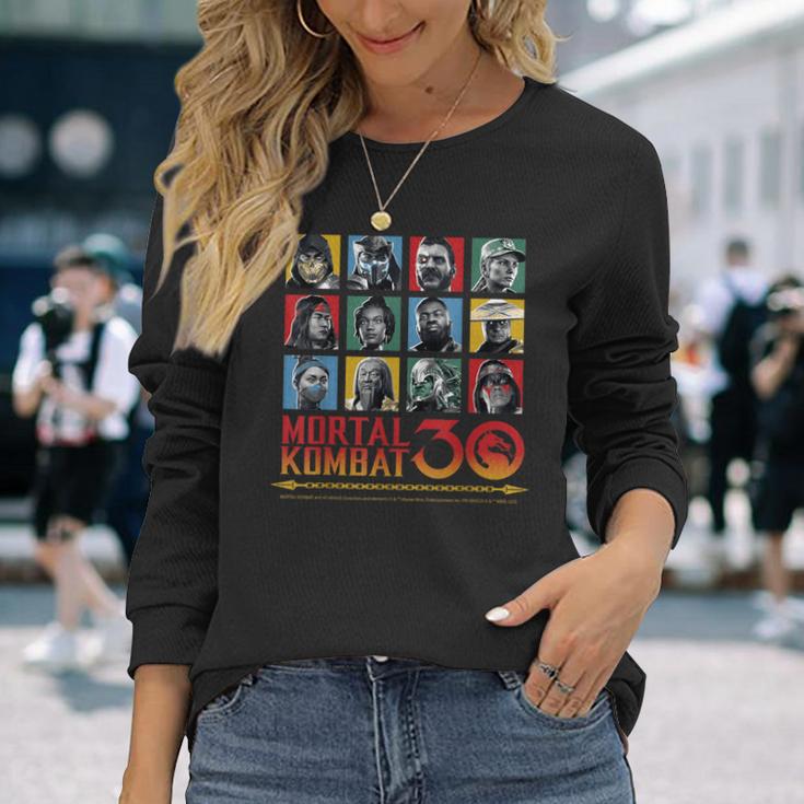 モータルコンバット30 モータルコンバットグッズ 長袖Tシャツ 彼女への贈り物