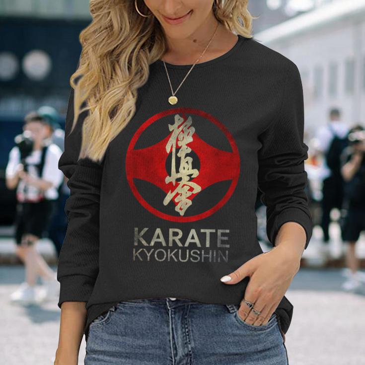極真 Karate Kyokushin 長袖Tシャツ 彼女への贈り物