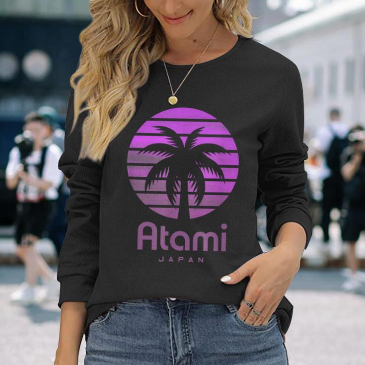 熱海 日本 レイセ 長袖Tシャツ 彼女への贈り物