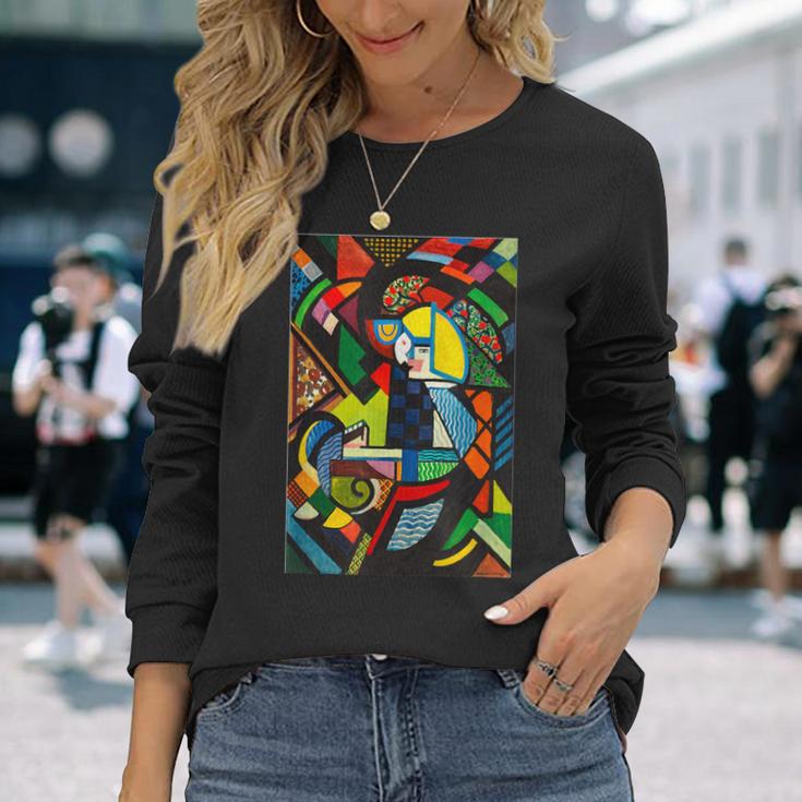 美術 絵画 名作アート ポスター メンズ レディース 面白い 服 長袖Tシャツ 彼女への贈り物