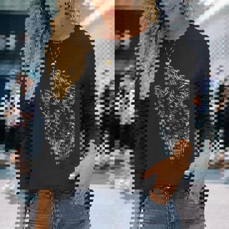 面白い ベルジアンシェパード ドッグ タービュレン 長袖Tシャツ 彼女への贈り物