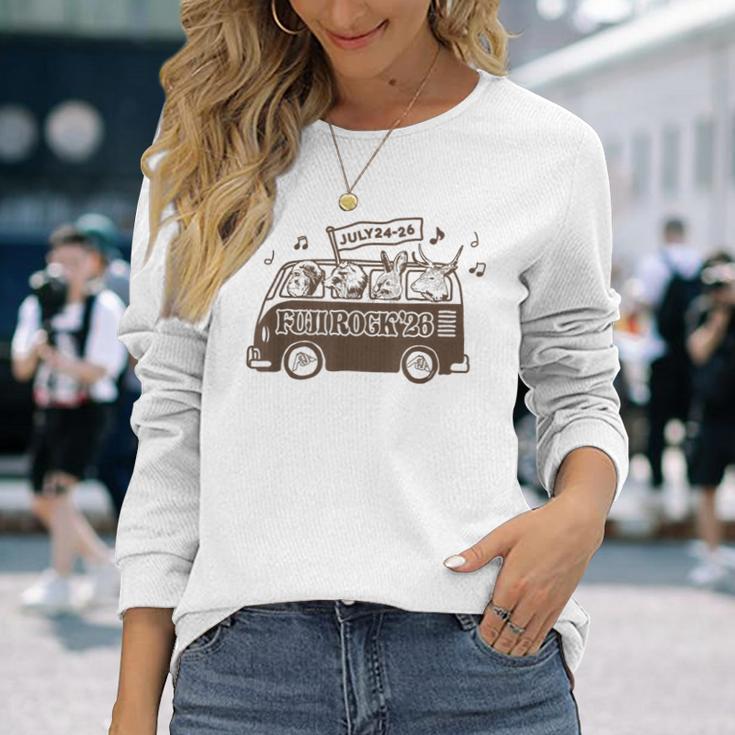 Fuji Rock 2026 Animal Amazon Limited Orange 長袖Tシャツ 彼女への贈り物