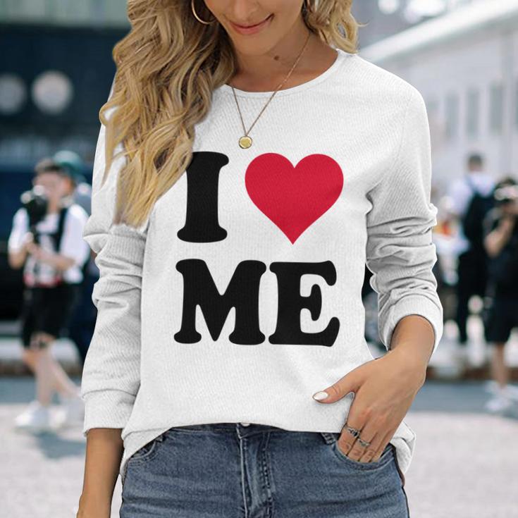 I Love Me 長袖tシャツ 長袖Tシャツ 彼女への贈り物