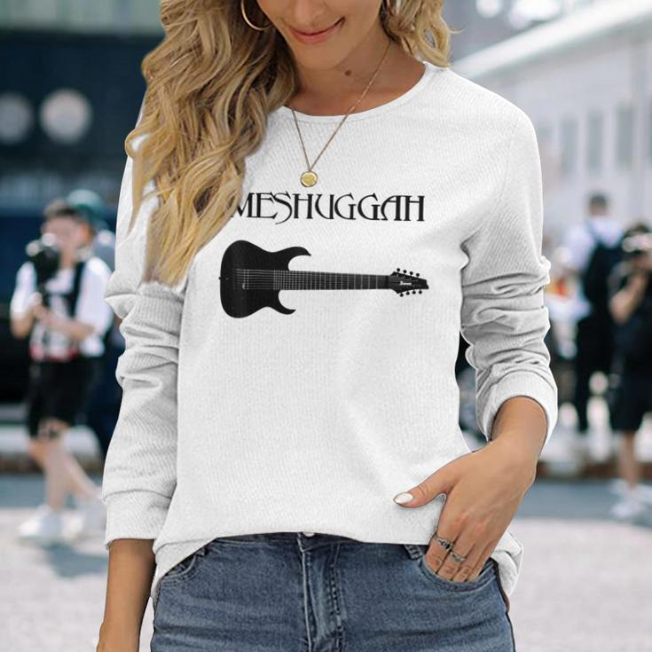 Meshuggah 8弦シグネチャーギター 長袖Tシャツ 彼女への贈り物