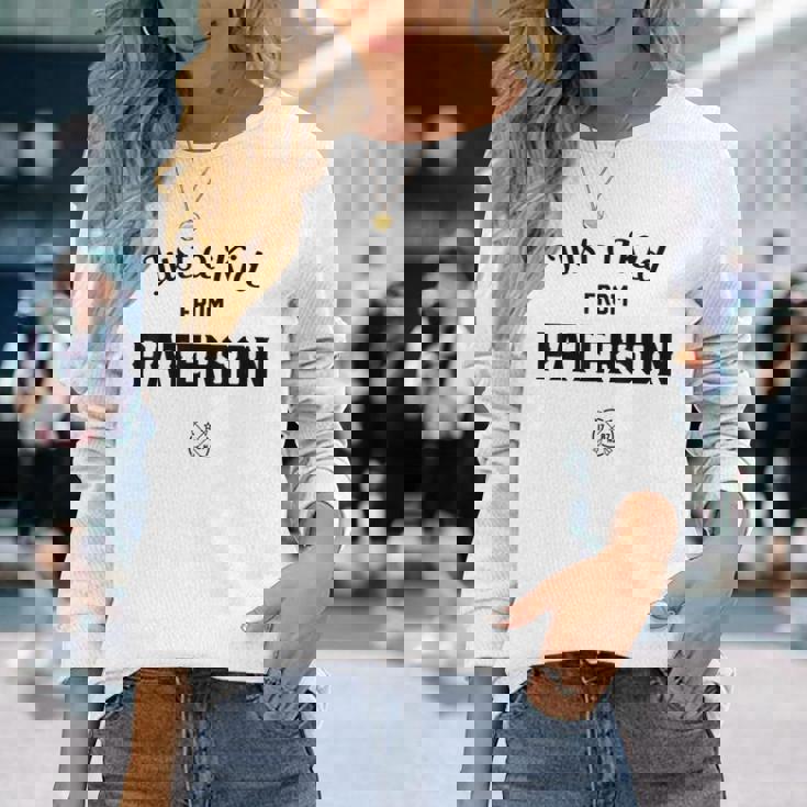 New Jerseytate Nj、ニュージャージー州パターソンのjust A Kid 長袖Tシャツ 彼女への贈り物