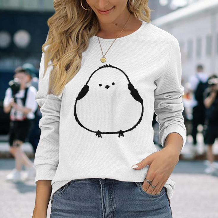 しまえなが Himaenega かわいい デザイン 長袖Tシャツ 彼女への贈り物
