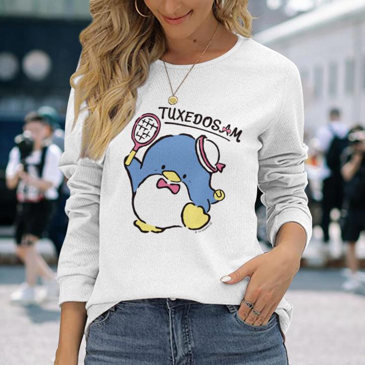 タキシードサム テニス 長袖tシャツ 長袖Tシャツ 彼女への贈り物