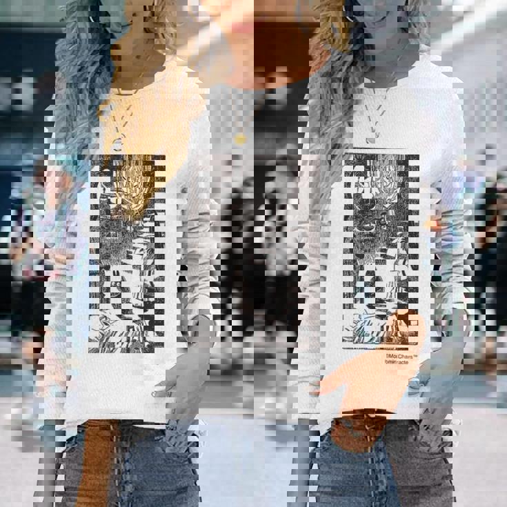 ムーミン 真夜中に起きる ムーミン谷の冬 長袖Tシャツ 彼女への贈り物