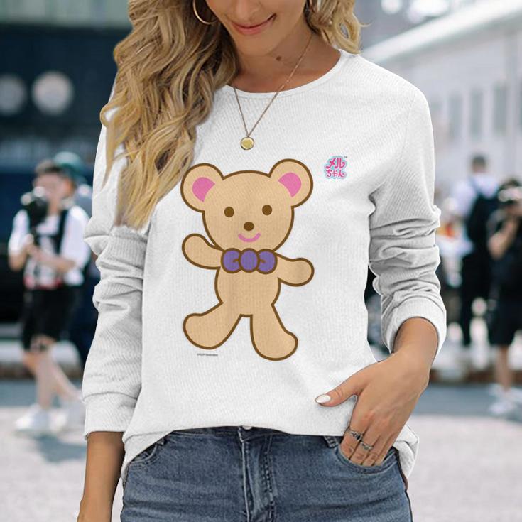 メルちゃんのおともだち くまさん Bigプリント 長袖Tシャツ 彼女への贈り物