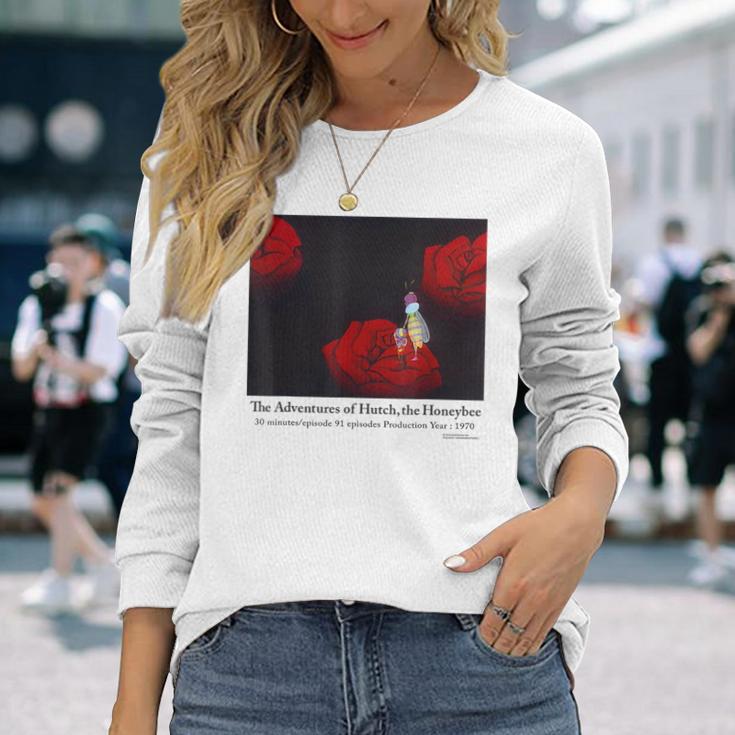 背景シリーズハッチ I 長袖Tシャツ 彼女への贈り物