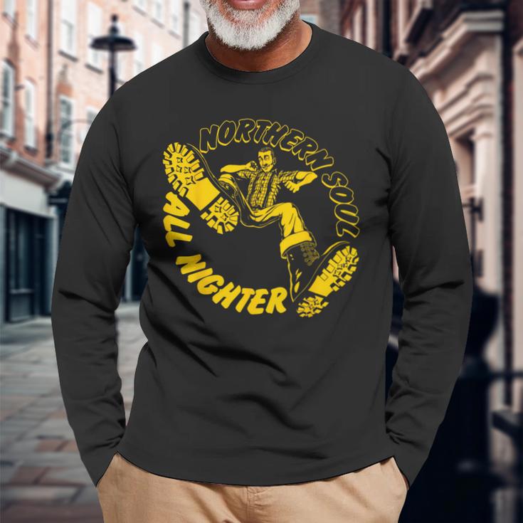 1960'S Mod Northernoul All Nighter Bootboyoulboyka Man 長袖Tシャツ 高齢者への贈り物