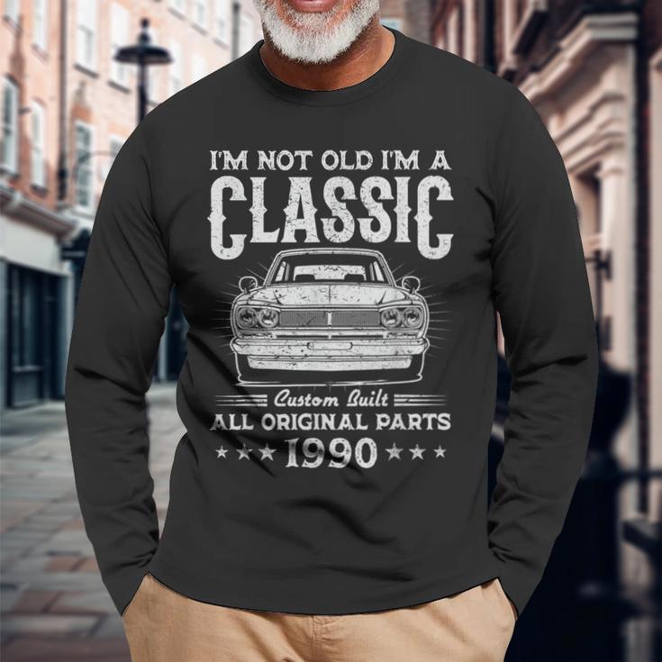 36歳の誕生日プレゼント ヴィンテージ 1990年 男性 面白い 36歳 1990年 長袖Tシャツ 高齢者への贈り物
